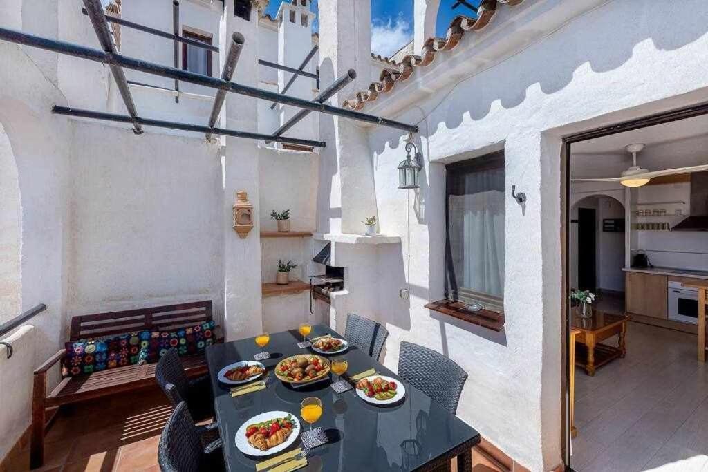 797 Hr - Pueblo Evita- Andalusian Apartment With Terrace. Benalmádena Εξωτερικό φωτογραφία